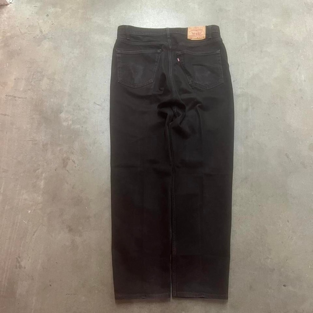 Vintage‎ Levi's 550 loose fit black men's jeans skater 1998